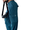 PANTALON CARGO AZUL NEGRO