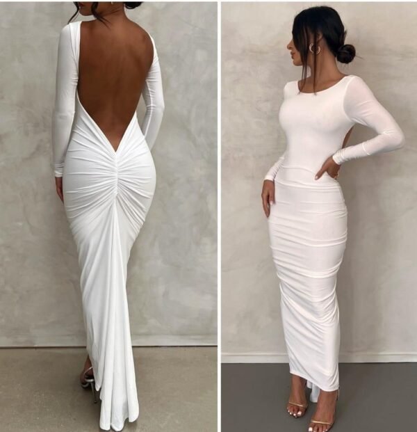 ERT SIRENA WHITE DRESS