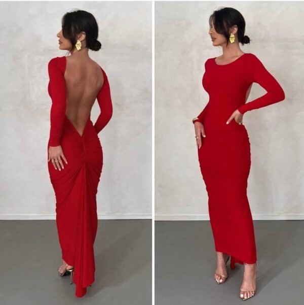 SIRENA RED DRESS